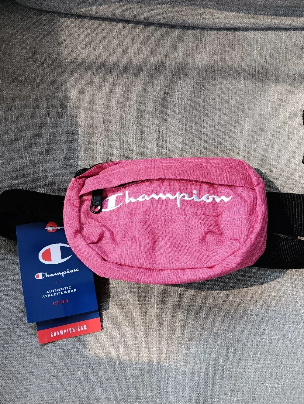 Champion City Waist fanny Pack Pink/Red Small Belt Bag CH1323 NWT